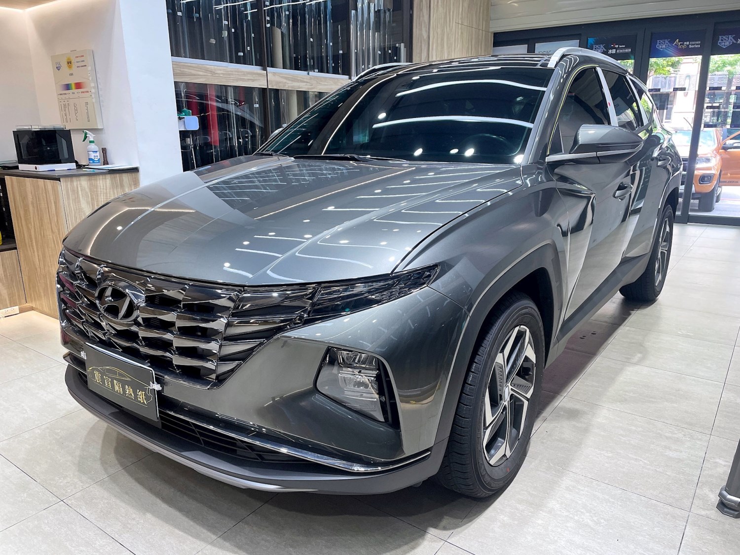 Jaguar E‑PACE-前擋FSK冰鑽F45-車窗隔熱紙FSK冰鑽F30.F20